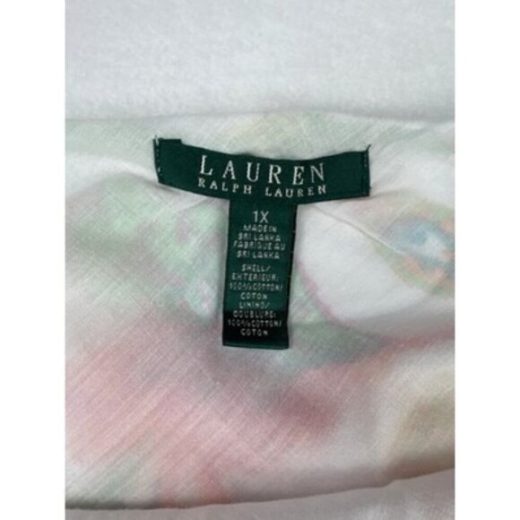 Lauren Ralph Lauren Womens Floral Paisley Tiered Skirt 1X - Picture 2 of 3